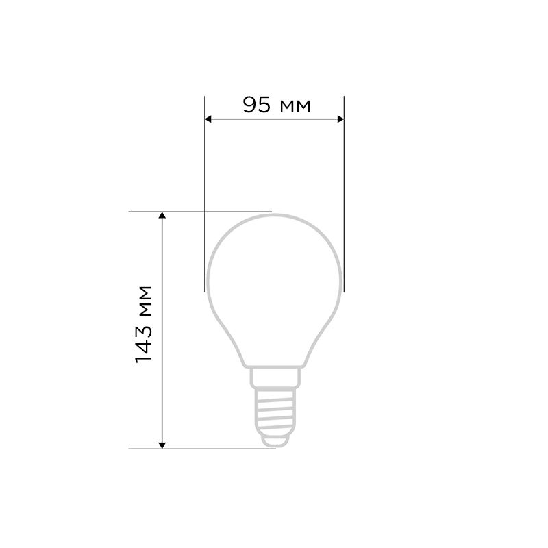 Лампа филаментная LOFT GLOBE A95 11,5Вт 1380Лм 2400K E27 диммируемая золотистая колба REXANT - Фото 3