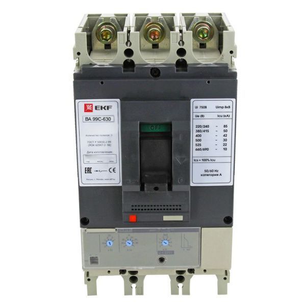 ВА-99C 630/630А 3P 45кА EKF - Фото 5