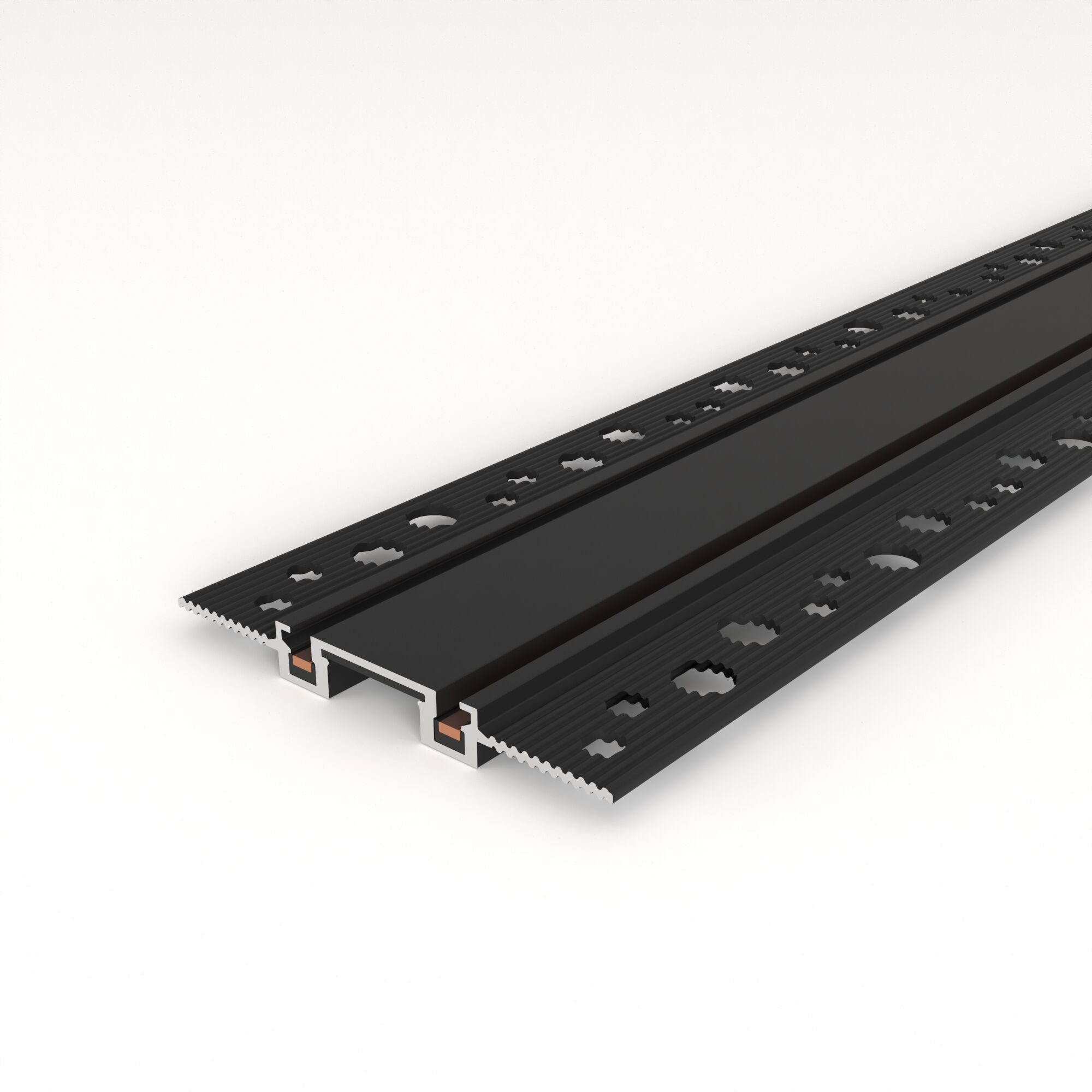 Flat Magnetic Шинопровод встраиваемый (2м) чёрный 85130/00 Elektrostandard a063727