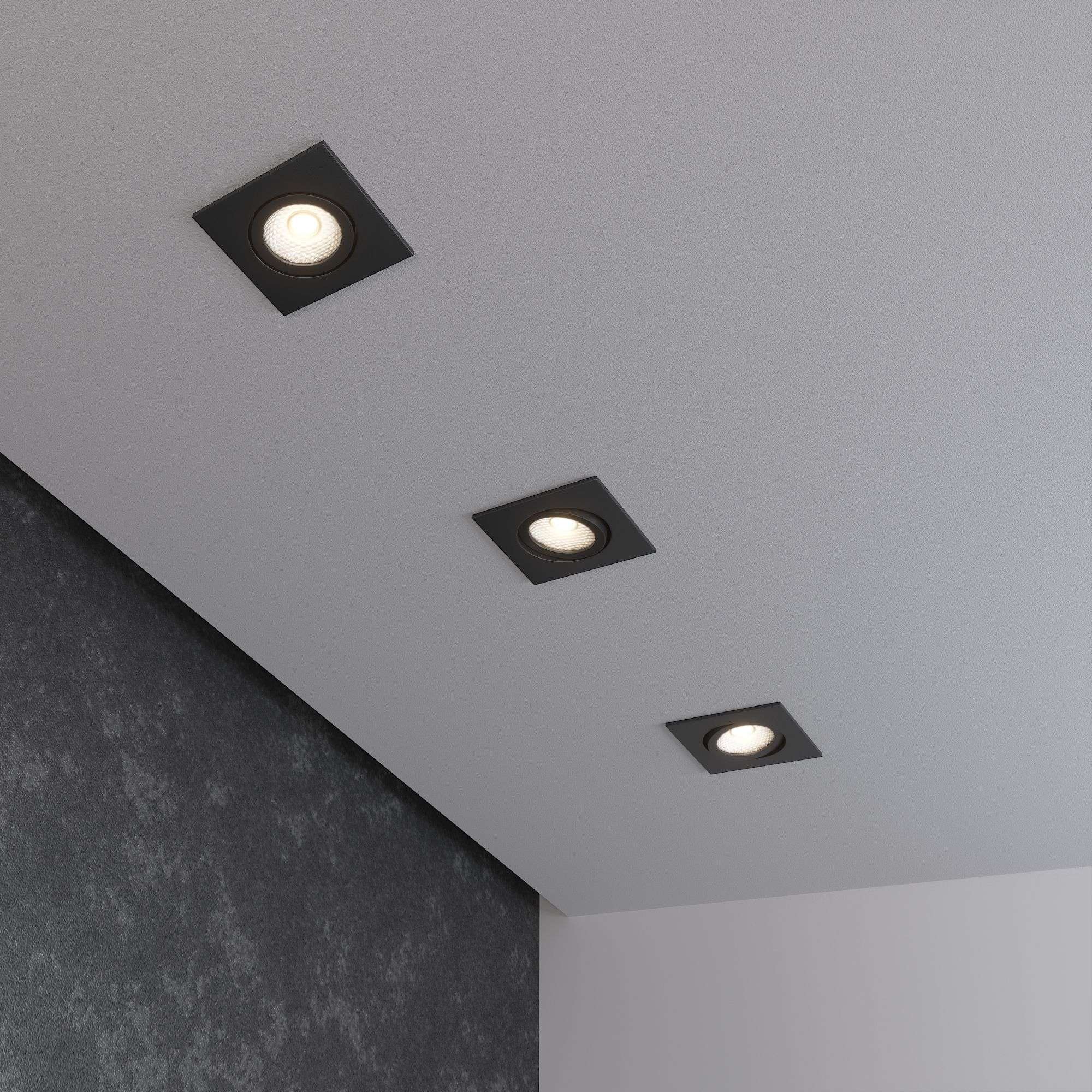 Светильник точечный 15273/LED черный Elektrostandard - Фото 2