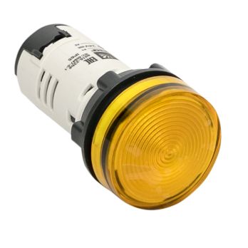 Матрица светодиодная AD16-22HS желтая 24В AC/DC IP65 EKF
