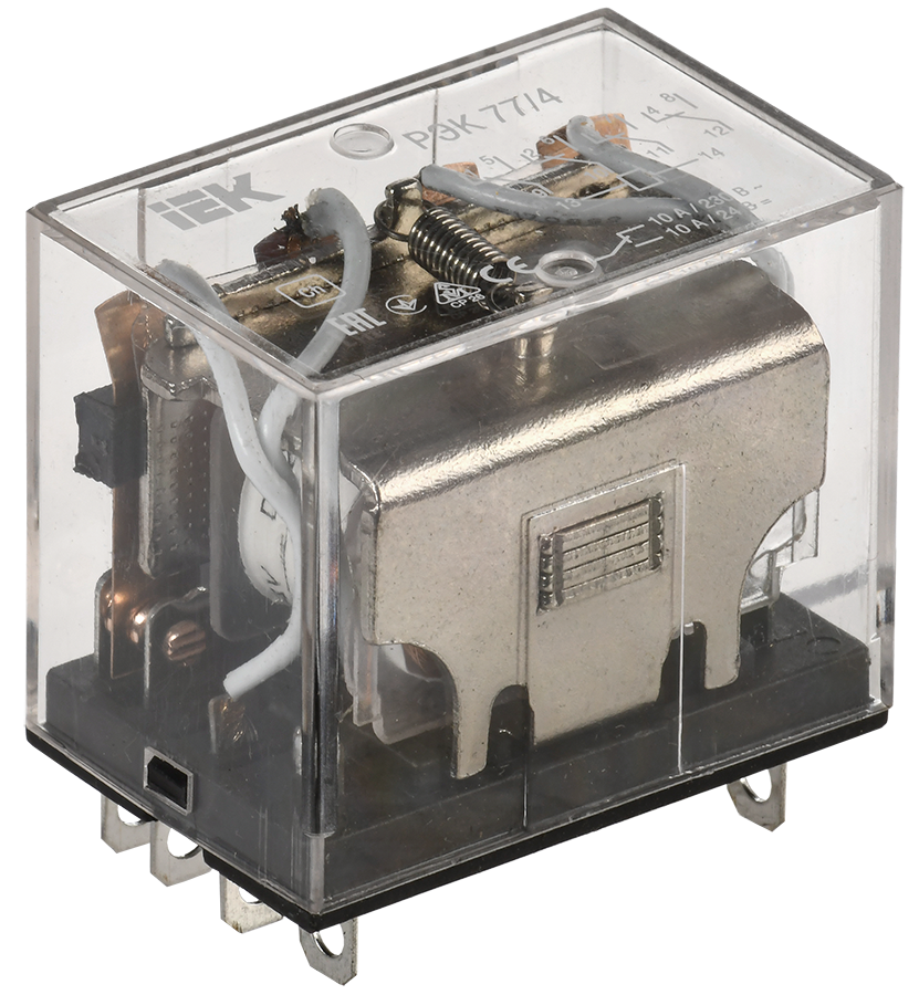 Реле РЭК77/4(LY4) 10А 24В DC IEK