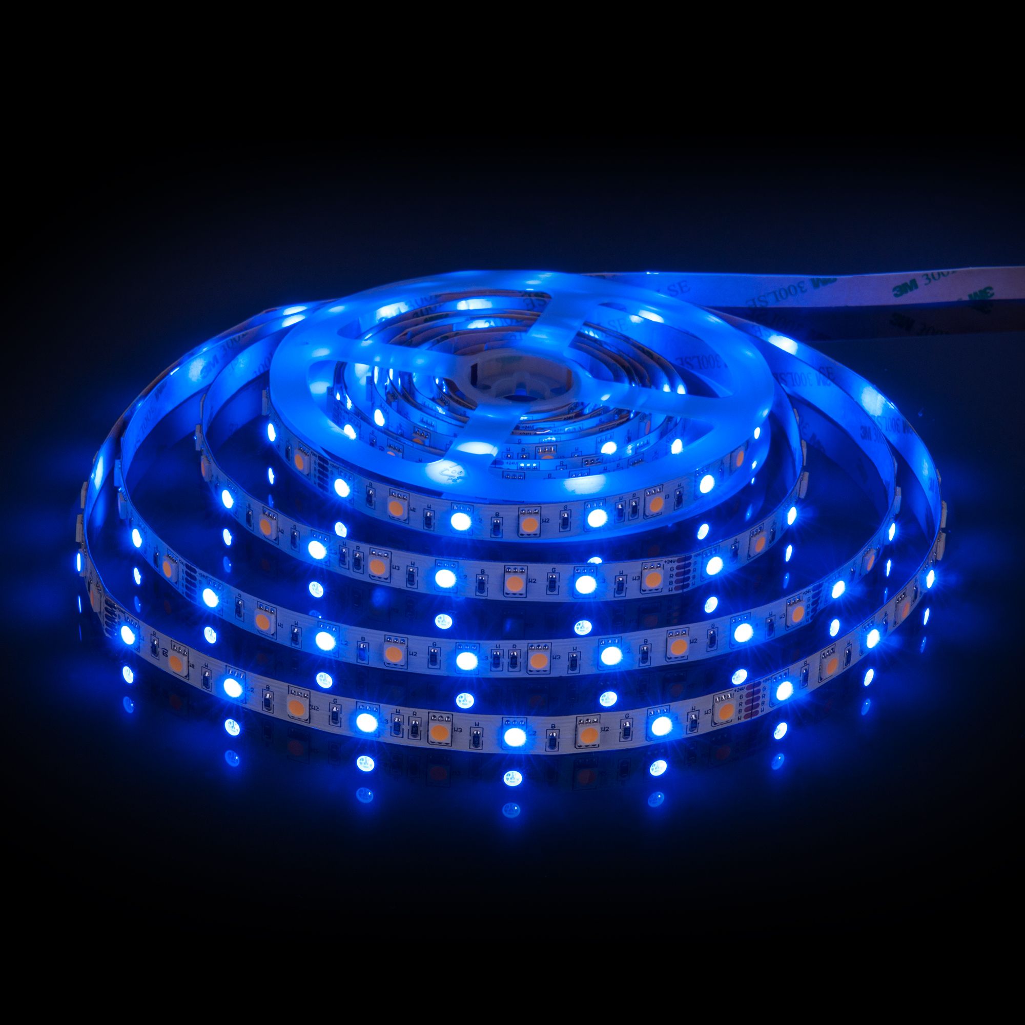 Лента светодиодная 24V 14,4W 60Led 5050+5050 IP20 MIX RGB/теплый белый, 5м Elektrostandard - Фото 7