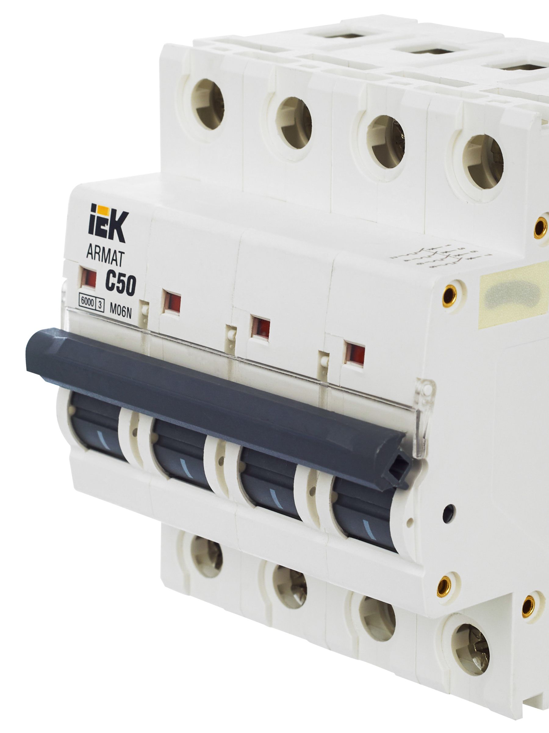 ARMAT Автоматический выключатель M06N 4P C 50А IEK - Фото 10