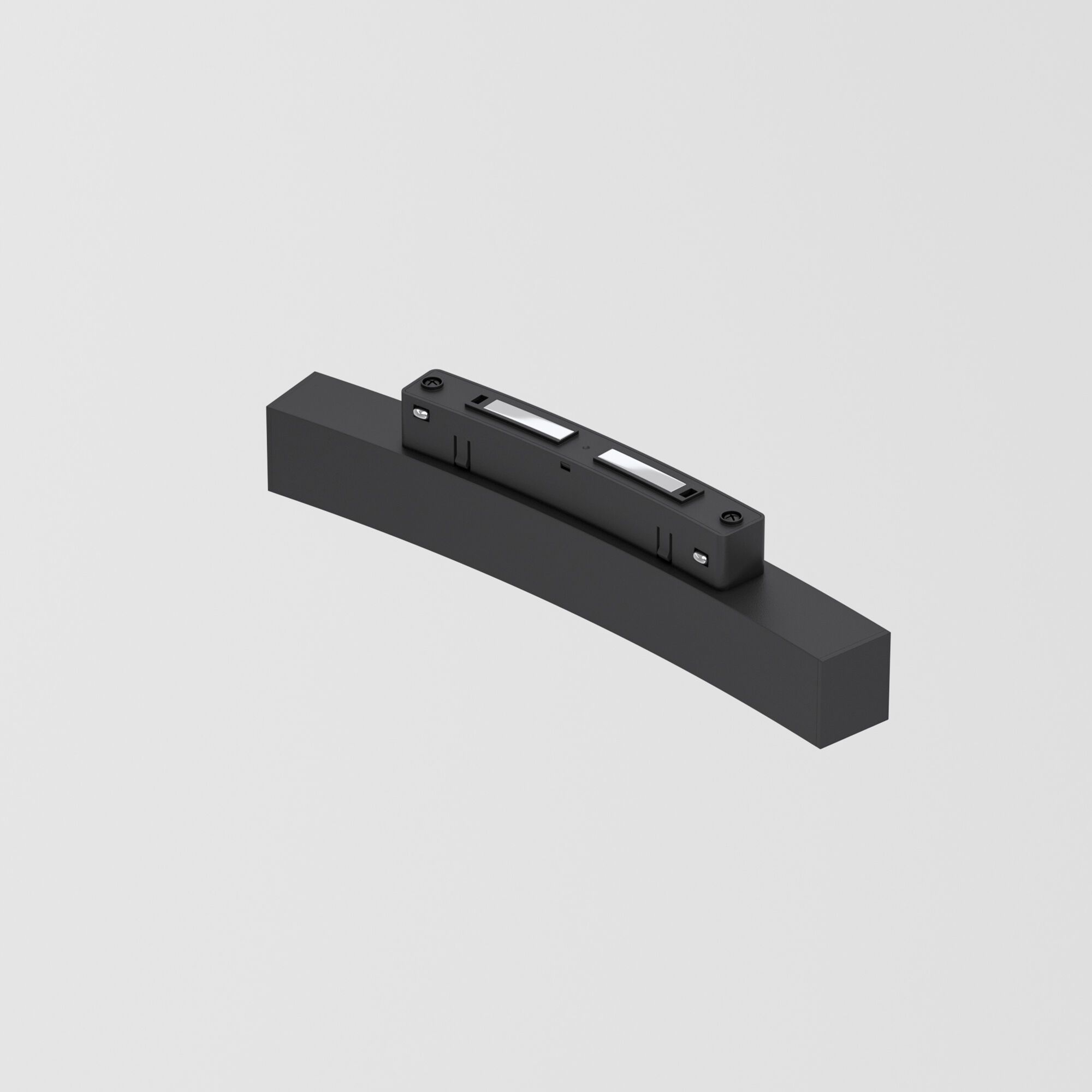 Slim Magnetic Трековый светильник для радиусного шинопровода 8W 4200K Planar чёрный Ø1200мм - Фото 5