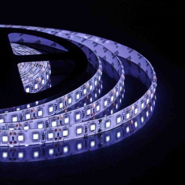 Лента светодиодная ЭКО smd2835 120д/м 12В 6500К IP65 5м Apeyron
