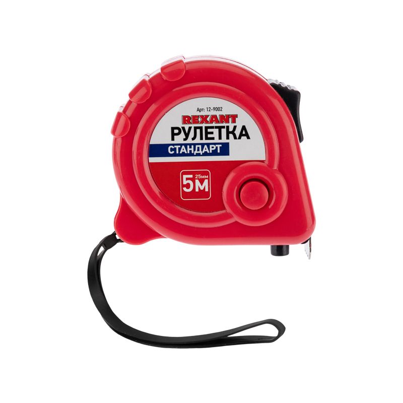 Рулетка измерительная Стандарт, 5м х 25мм REXANT - Фото 2