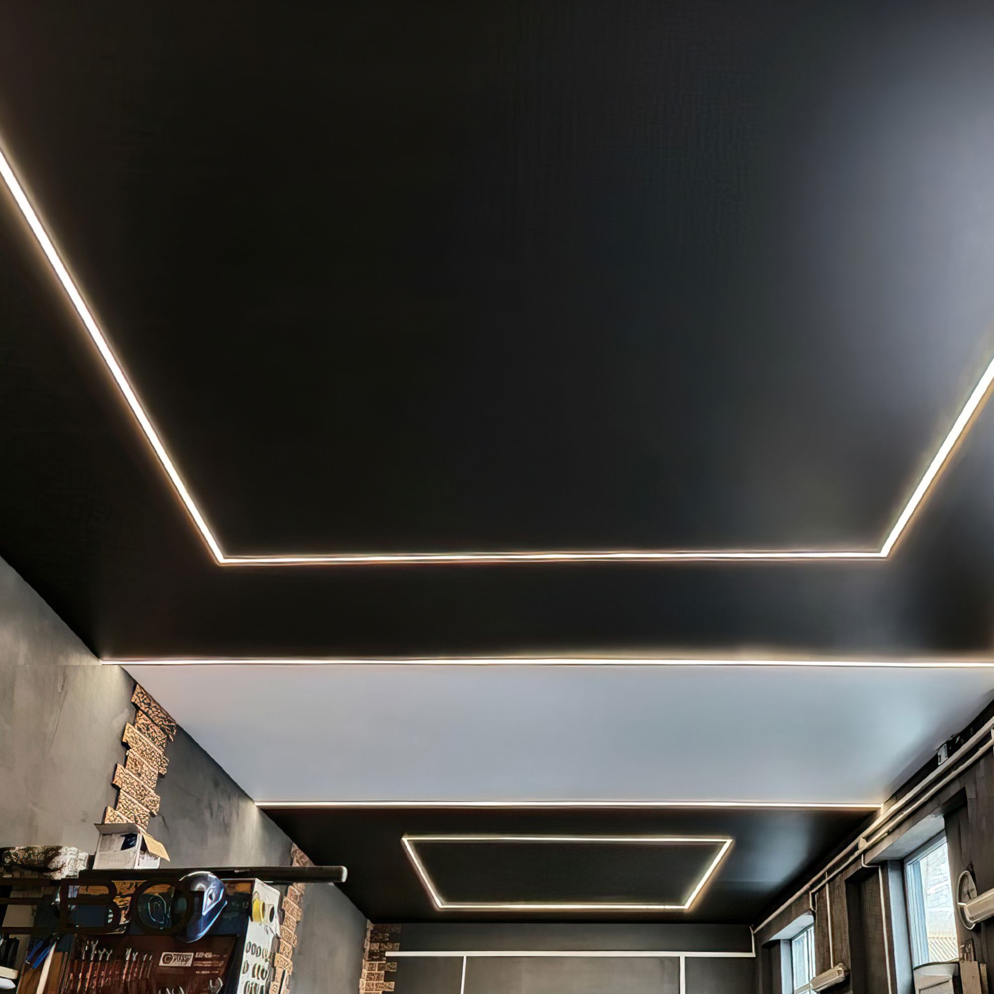 Лента светодиодная 24V 14,4W 60Led 5050 IP20 тёплый белый, Black, 5м Elektrostandard - Фото 3