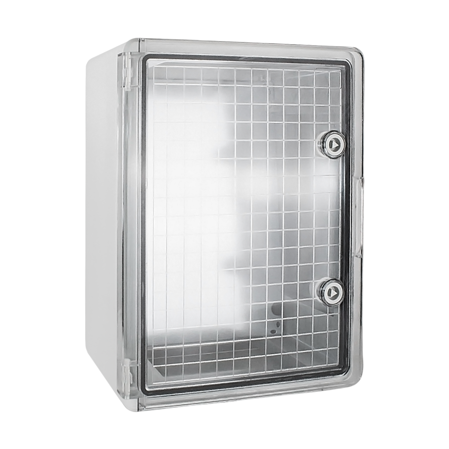 Корпус пластиковый ЩМПп 800х600х260мм прозрачная дверь IP65 DEKRON DEK-P-806026-65