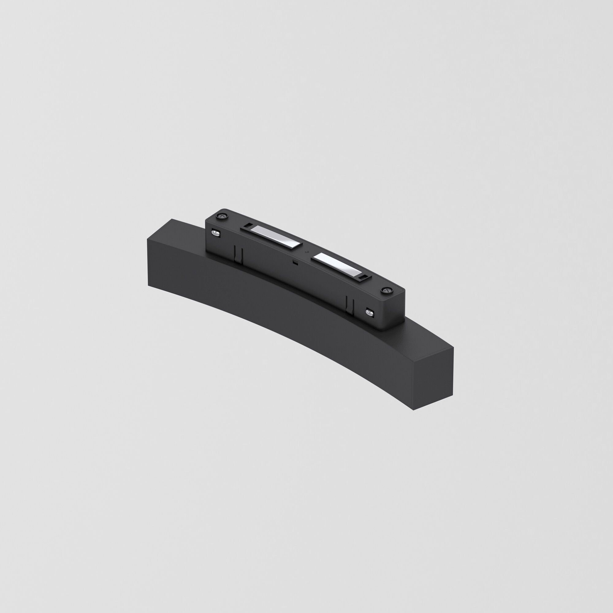 Slim Magnetic Трековый светильник для радиусного шинопровода 8W 4200K Planar чёрный Ø 800мм - Фото 5
