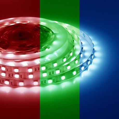 Лента светодиодная в блистере СТ smd5050 60д/м 12В IP20 5м RGB Apeyron - Фото 2