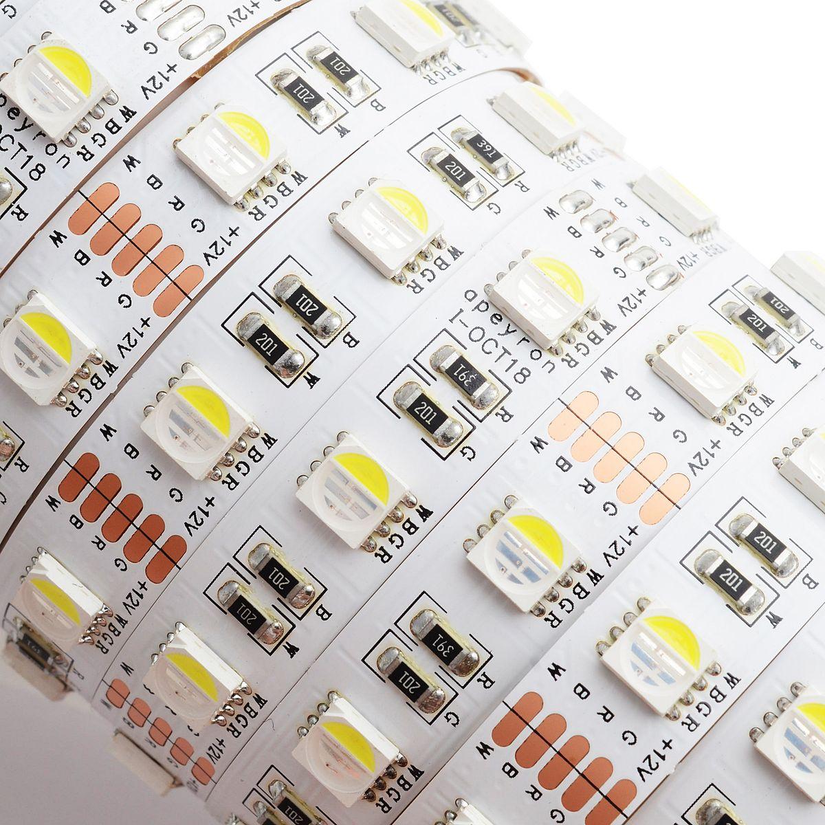 Лента светодиодная СТ smd5050 60д/м 12В IP20 5м RGBW Apeyron - Фото 9