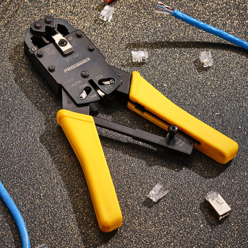Кримпер HT-200R для обжима 8P8C, 6P6C, 4P4C PROconnect - Фото 3