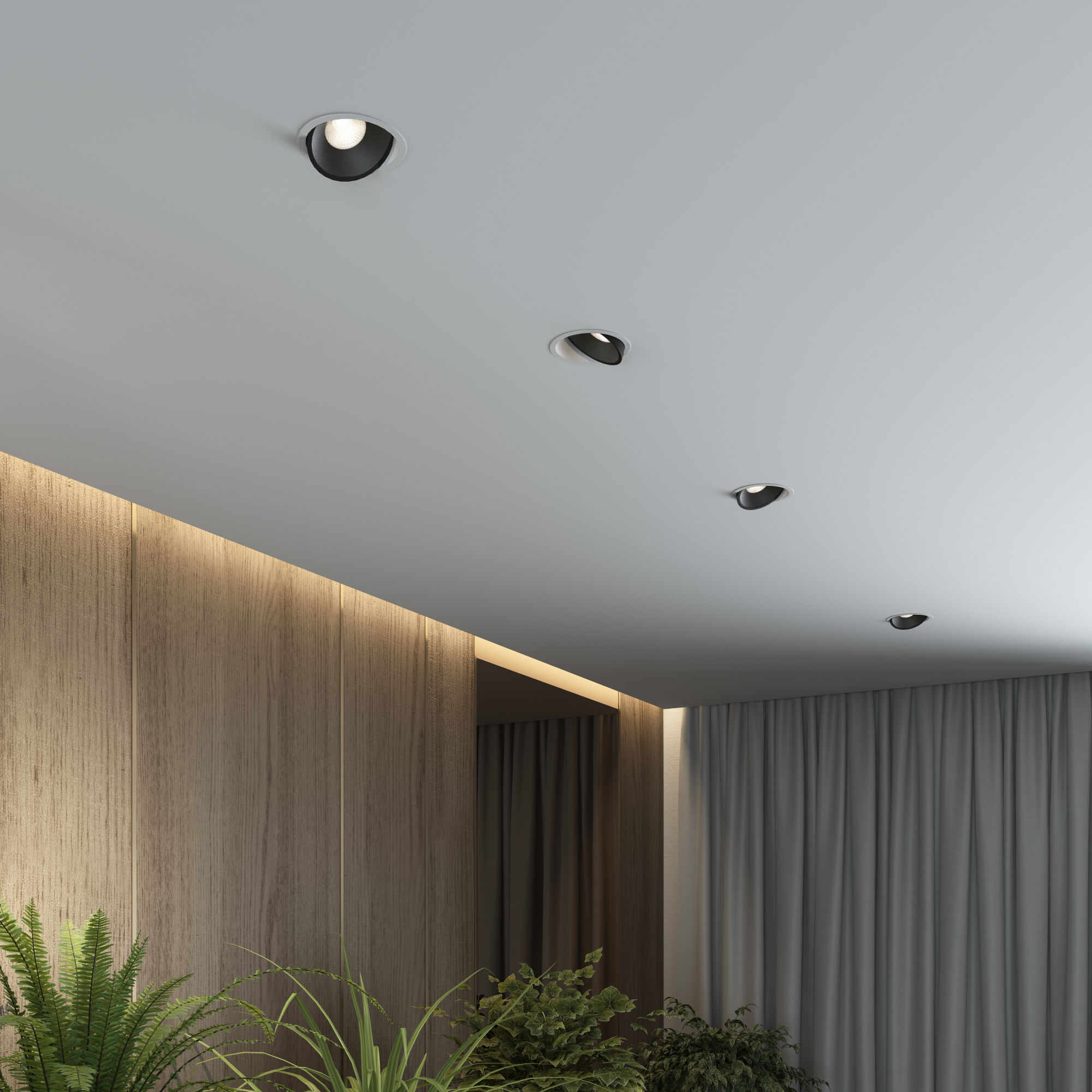 Встраиваемый светодиодный светильник 6W 4200K белый/чёрный 25083/LED Elektrostandard - Фото 3