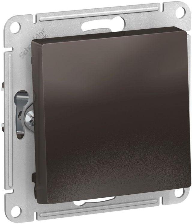 Выключатель 1-кл. СП AtlasDesign 10А IP20 (сх. 1) 10AX механизм мокко SE ATN000611
