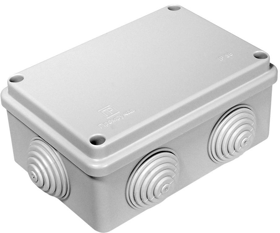 Коробка распаячная для о/п 120х80х50 безгалогенная (HF) (64шт/кор) Промрукав