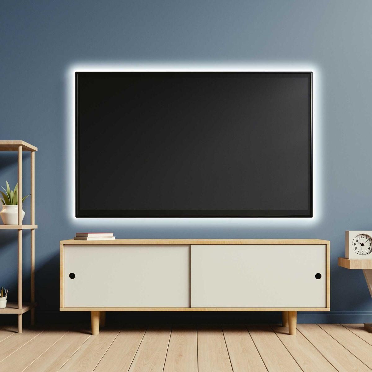 Комплект светодиодной ленты (ТВ подсветка) smd5050 30д/м 5В IP20 2*0,5м RGB Apeyron - Фото 19