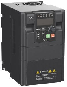Преобразователь частоты A150 220В 1Ф 1,5кВт 7А ONI