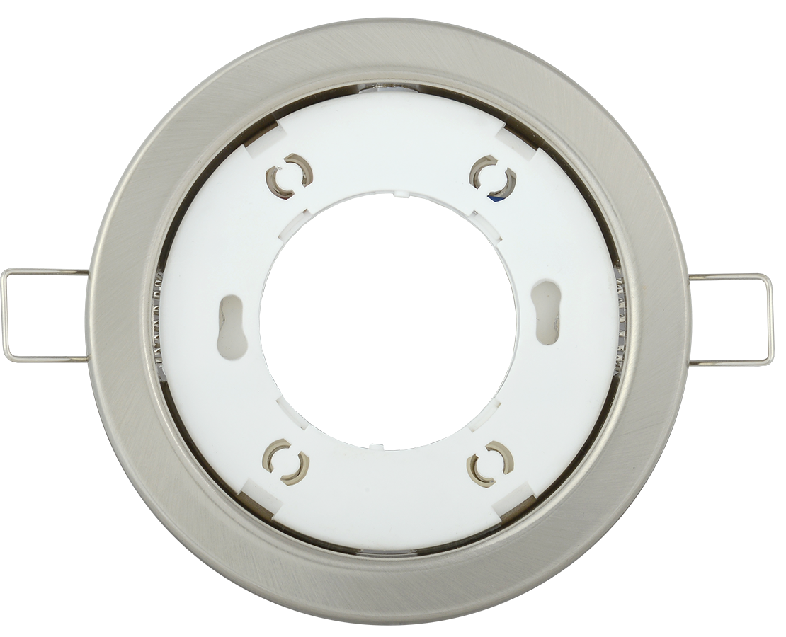 LIGHTING Светильник 4114 встраиваемый под лампу GX53 хром матовый IEK