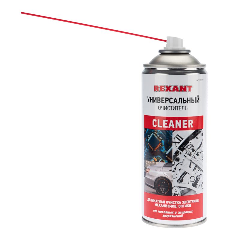 Очиститель универсальный CLEANER, 520мл (400мл), аэрозоль REXANT - Фото 3