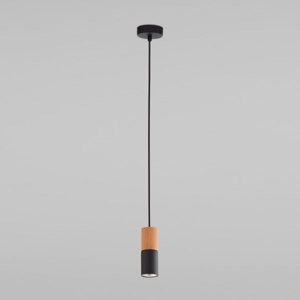 Подвесной светильник 6309 Elit Black Wood черный;светлое дерево Eurosvet