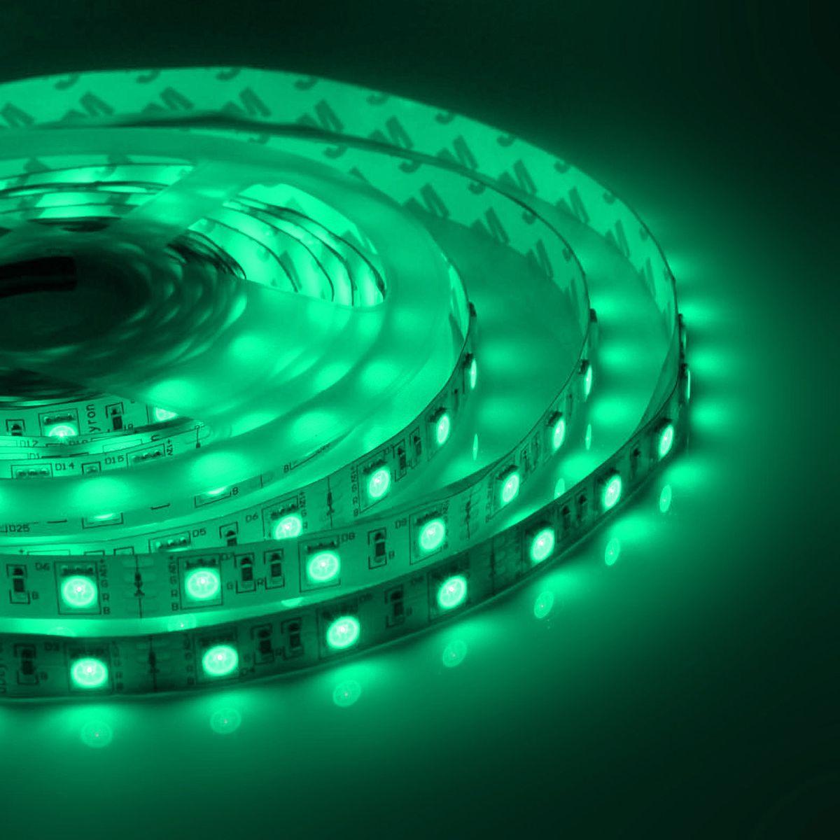 Лента светодиодная СТ smd5050 30д/м 12В IP20 5м RGB Apeyron - Фото 22