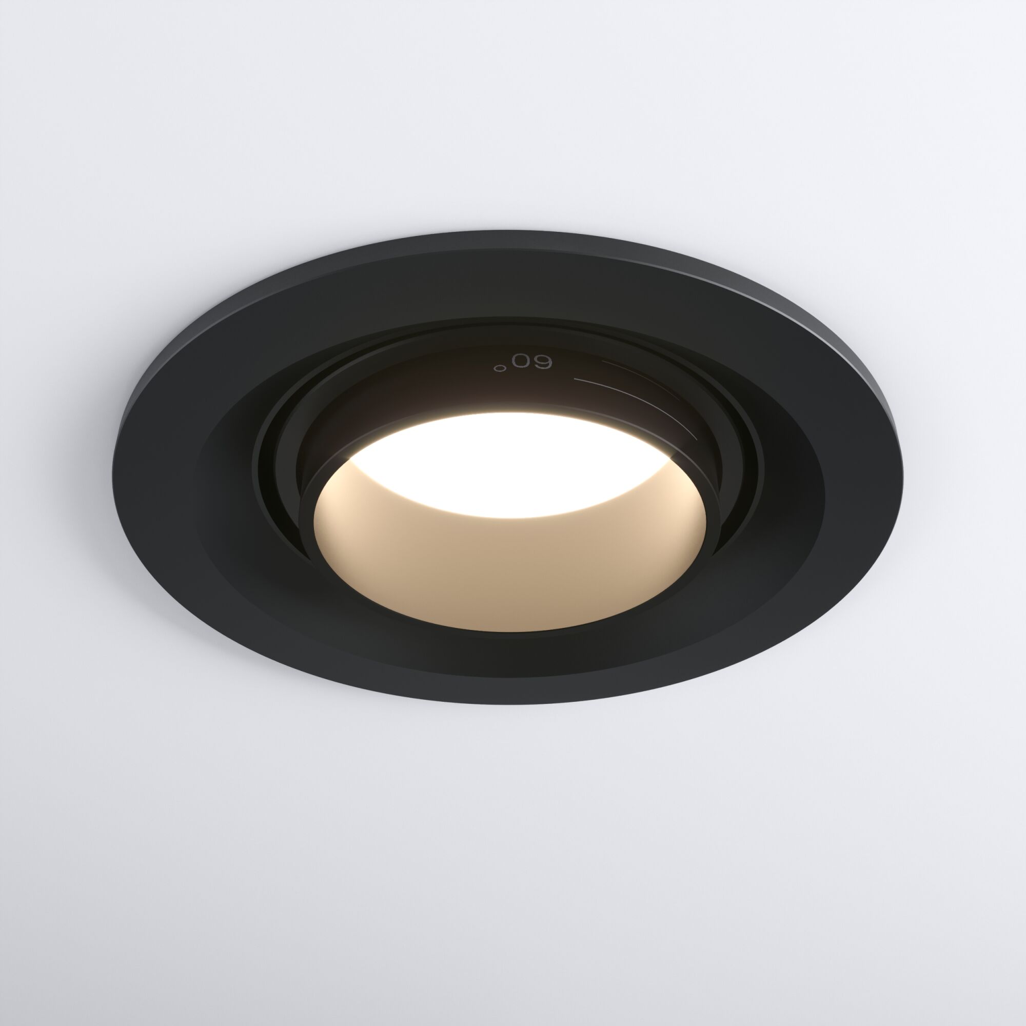 Потолочный светодиодный светильник 9920 LED 15W 3000K черный 9920 LED Elektrostandard