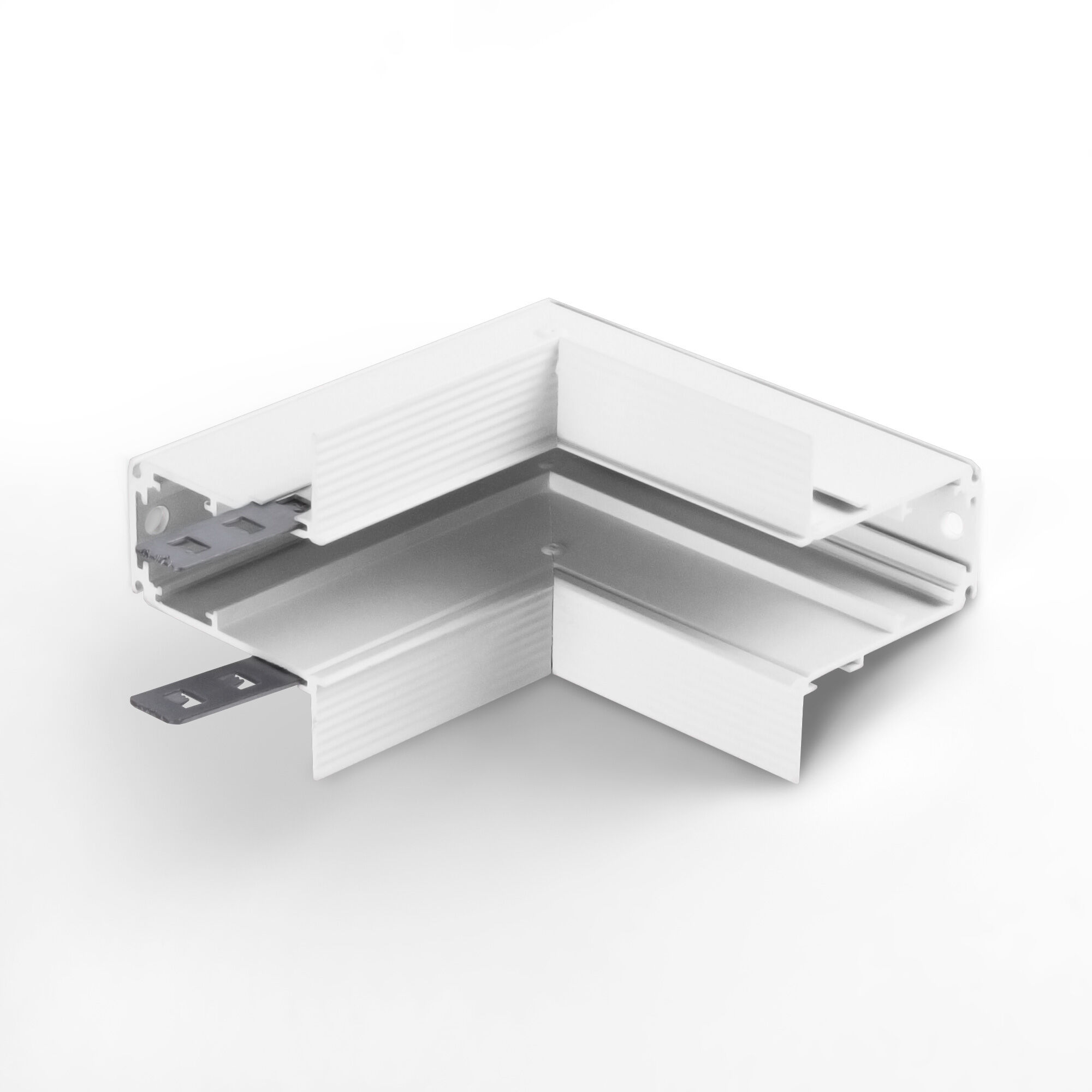 Slim Magnetic Коннектор угловой внутренний для встраиваемого шинопровода белый 85093/11 Elektrostand - Фото 2