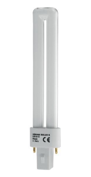 Лампа компактная люминесцентная DULUX S 11W/840 G23 FS1 OSRAM