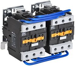 Контактор КМИ-49532 реверс 95А 230В/АС3 2NO;2NC IEK KKM43-095-230-22-1