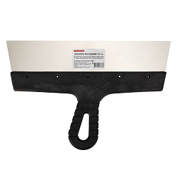 Шпатель фасадный 300 мм нержавеющая сталь, пластмассовая ручка REXANT 89-0208