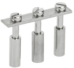 Перемычка центральная для КВИ-10мм2 3PIN IEK YZN30Q-010-3P