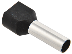 Наконечник НШВИ(2) 6,0-14 черный (20шт/упак) IEK UTE10-4-D6-0-100