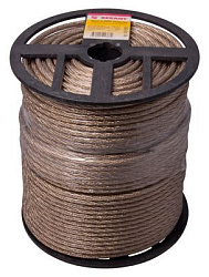 Трос стальной в ПВХ оплетке d=6,0мм, прозрачный (бухта 150м) REXANT 09-5260