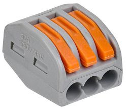 Клемма строительно-монтажная СМК 222-413 (50шт) GENERICA UKZ20-413-050-G