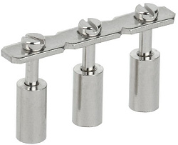 Перемычка центральная для КВИ-16мм2 3PIN IEK YZN30Q-016-3P