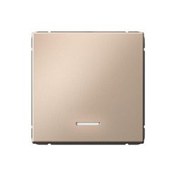 Выключатель 1-кл. ArtGallery (сх. 1а) 10AX с подсветкой механизм песочн. SE GAL001213 1823050