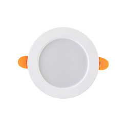 Панель светодиодная встраиваемая круглая 18Вт 230В 4000К 1440Лм 185мм белая IP20 LAMPER 606-1010