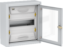 TITAN 5 Корпус металлический ЩРн-12 прозрачная дверь IP31 УХЛ3 IEK MKM16-N-012-31-Z-U