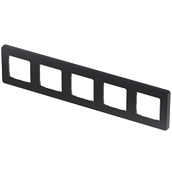 INSPIRIA Рамка 5-местная антрацит 673973
