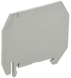 ARMAFIX Разделитель PPCY2.5/10 для колодок клеммных CY2.5-CY10 серый IEK AF-CT30-00-K03-002-SP