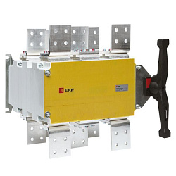 Рубильник-переключатель 2000A 4P c рукояткой управления для прямой установки PowerSwitch EKF pscs-2000-4