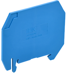 ARMAFIX Разделитель PPCY2.5/10BU для колодок клеммных CY2.5-CY10 синий IEK AF-CT30-00-K07-002-SP