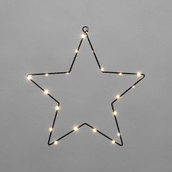 Светодиодная подвесная фигура Звезда на металлическом каркасе, цвет теплый белый NEON-NIGHT 501-057