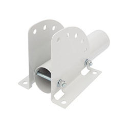 Кронштейн накладной / под бандажную ленту с переменным углом белый (230х150х150, Ø 51) REXANT  арт.607-300; 607-301;607-303 607-400