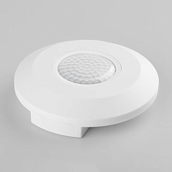 Датчик движения инфракрасный 6m 2,2-4m 2000W IP20 360° SNS-M-11 белый Elektrostandard a041243