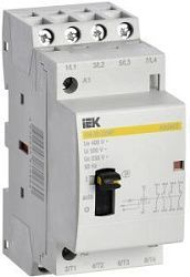 Контактор модульный с ручным управлением КМ20-22МР AC KARAT IEK MKK12-20-22