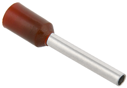 Наконечник НШВИ 1,0-12 темно-красный (100шт/упак) IEK UGN10-001-03-12