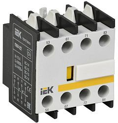 Приставка ПКИ-22 дополнительные контакты 2NO+2NC IEK KPK10-22