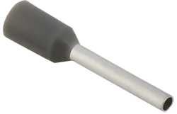 Наконечник НШВИ 0,75-10 серый (20шт/упак) IEK UGN11-C75-010-020